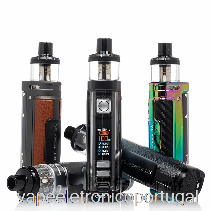 Vape Eletrônico Aspire Veynom Lx 100w Pod System Teal Purple Fade